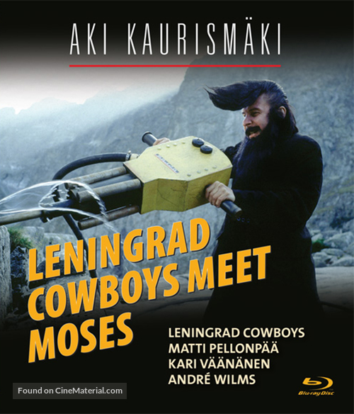 Leningrad Cowboys Meet Moses - Finnish Blu-Ray movie cover