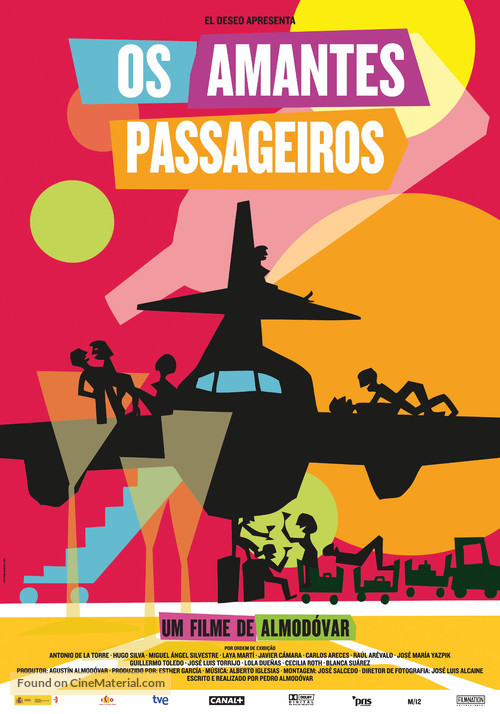 Los amantes pasajeros - Portuguese Movie Poster