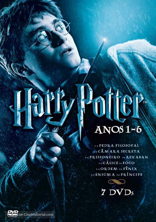 Harry Potter and the Philosopher&#039;s Stone - Brazilian DVD movie cover