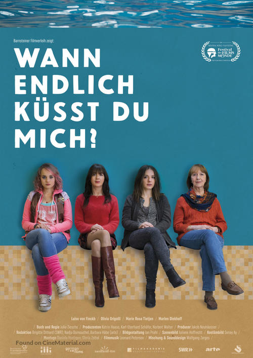 Wann endlich k&uuml;sst Du mich? - German Movie Poster