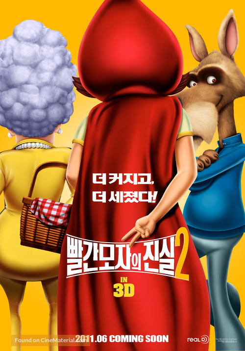 Hoodwinked Too! Hood VS. Evil - South Korean Movie Poster