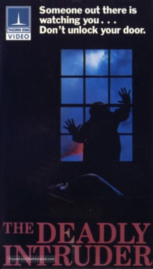 Deadly Intruder - VHS movie cover