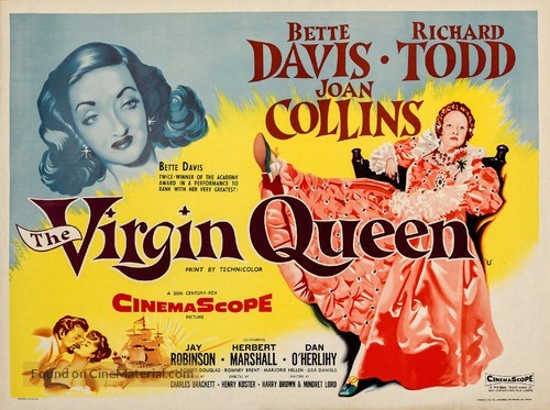 The Virgin Queen - British Movie Poster