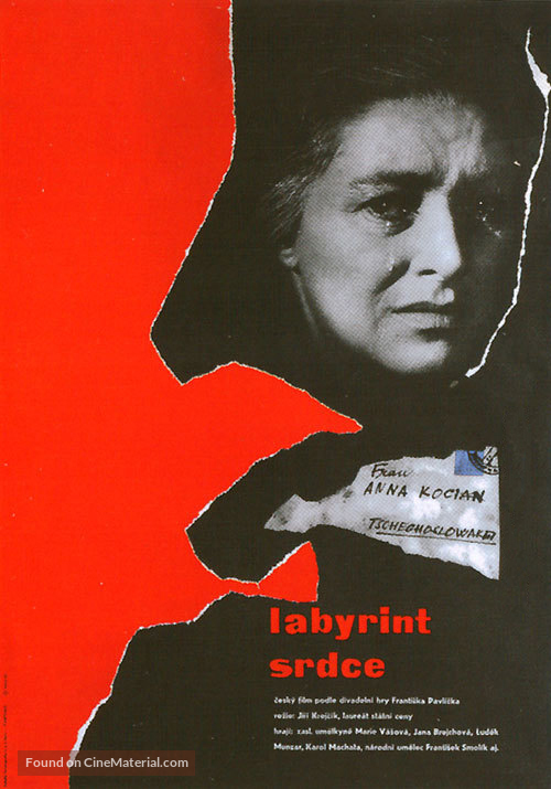 Labyrint srdce - Czech Movie Poster
