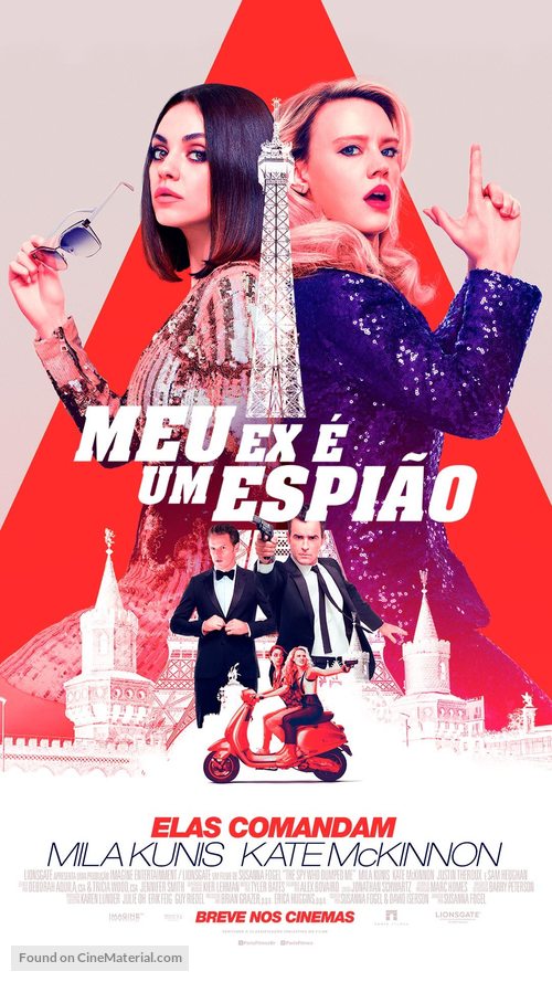 The Spy Who Dumped Me - Brazilian Movie Poster