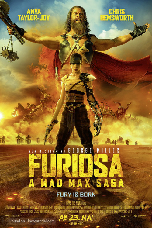 Furiosa: A Mad Max Saga - German Movie Poster