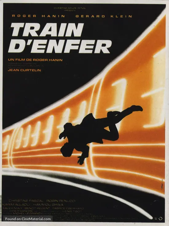 Train d&#039;enfer - French Movie Poster