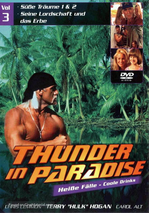 &quot;Thunder in Paradise&quot; - DVD movie cover