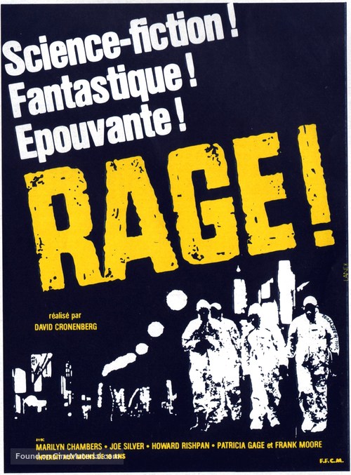 Rabid - French Movie Poster