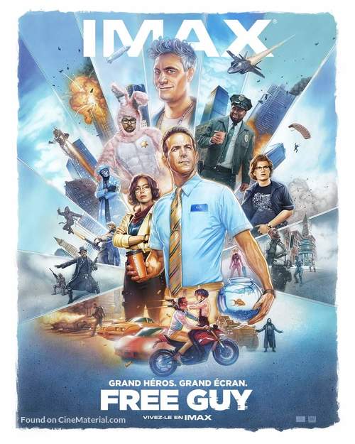 Free Guy - French Movie Poster