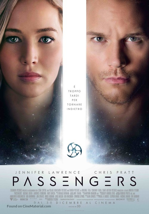 Passengers - Italian Movie Poster