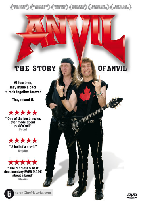 Anvil! The Story of Anvil - Dutch Movie Cover