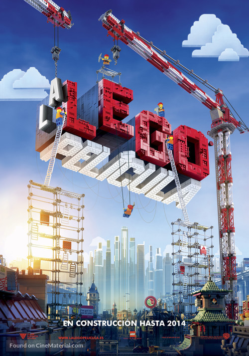 The Lego Movie - Spanish Movie Poster
