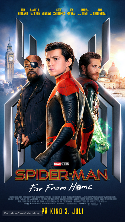Spider-Man: Far From Home - Norwegian Movie Poster