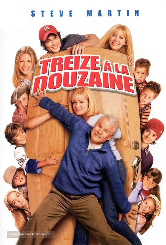 Cheaper by the Dozen - French DVD movie cover