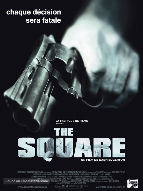 The Square - French Movie Poster