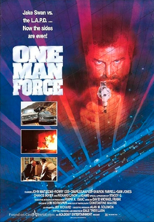 One Man Force - Movie Poster