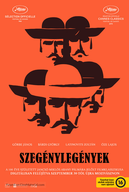 Szeg&eacute;nyleg&eacute;nyek - Hungarian Movie Poster