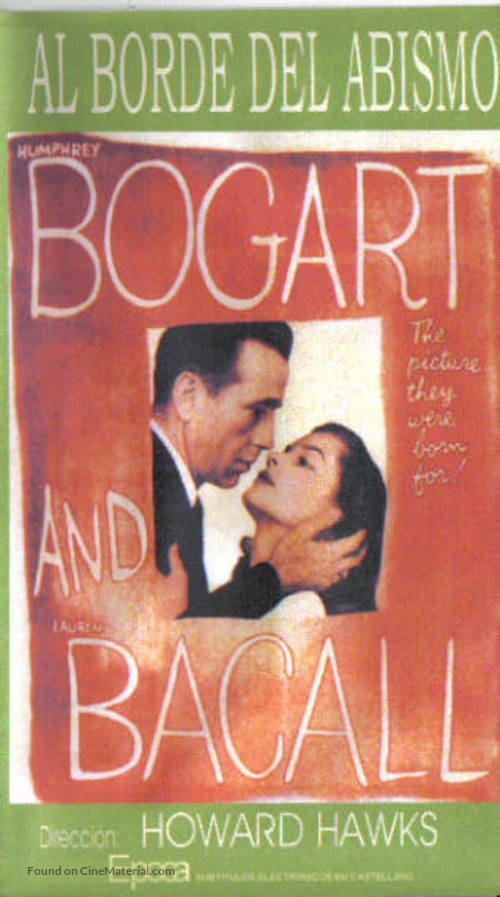The Big Sleep - Argentinian VHS movie cover