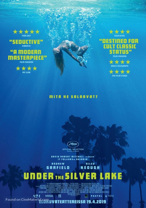 Under the Silver Lake - Finnish Movie Poster