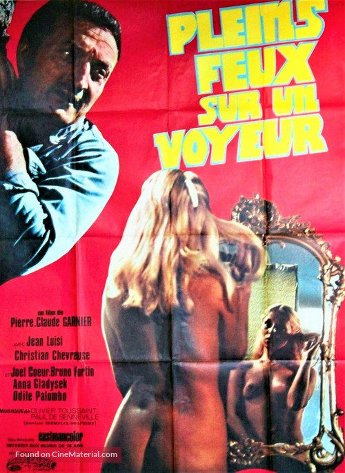 Pleins feux sur un voyeur - French Movie Poster