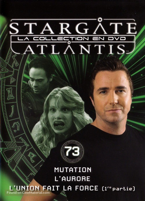 &quot;Stargate: Atlantis&quot; - French DVD movie cover