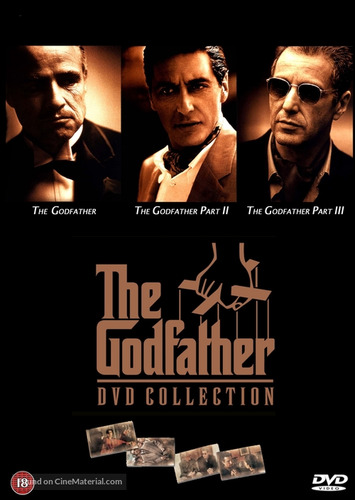The Godfather: Part III - British DVD movie cover