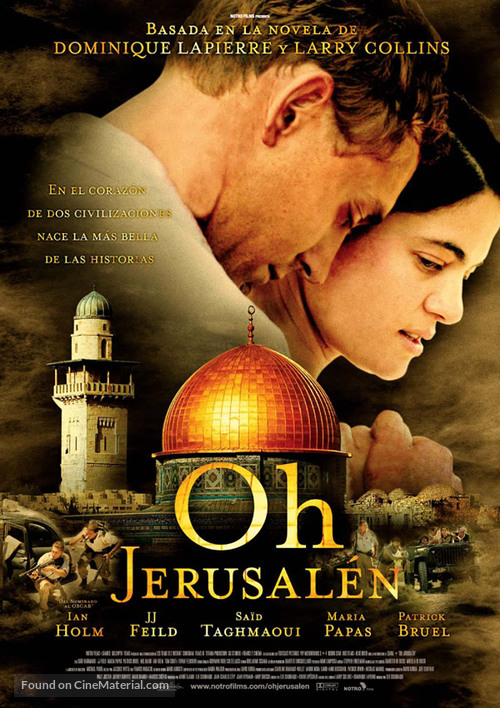 O Jerusalem - Spanish Movie Poster