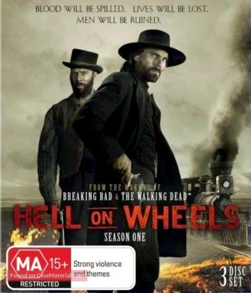 &quot;Hell on Wheels&quot; - Australian Blu-Ray movie cover