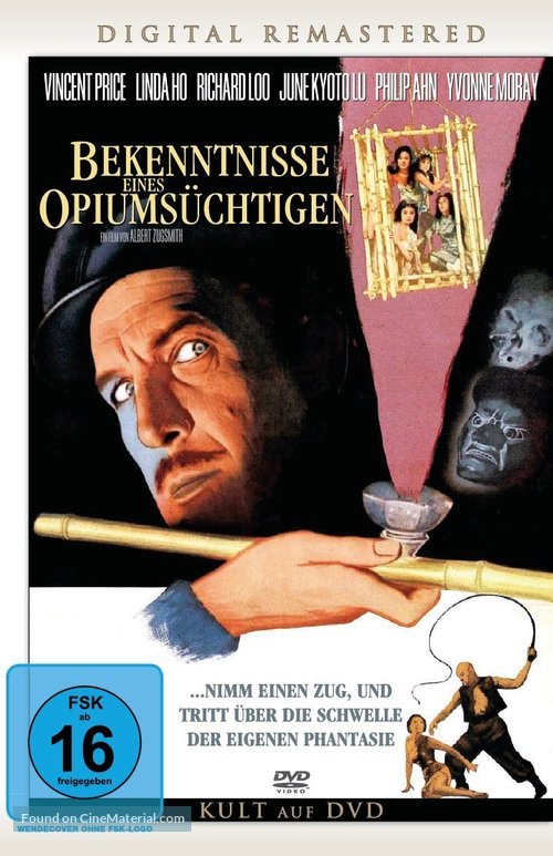 Confessions of an Opium Eater - German Movie Cover