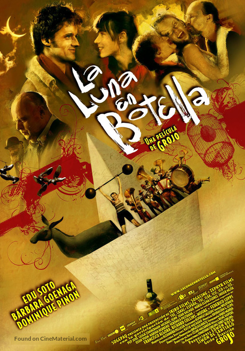 La luna en botella - Spanish Movie Poster