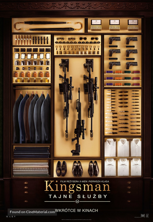 Kingsman: The Secret Service - Polish Movie Poster