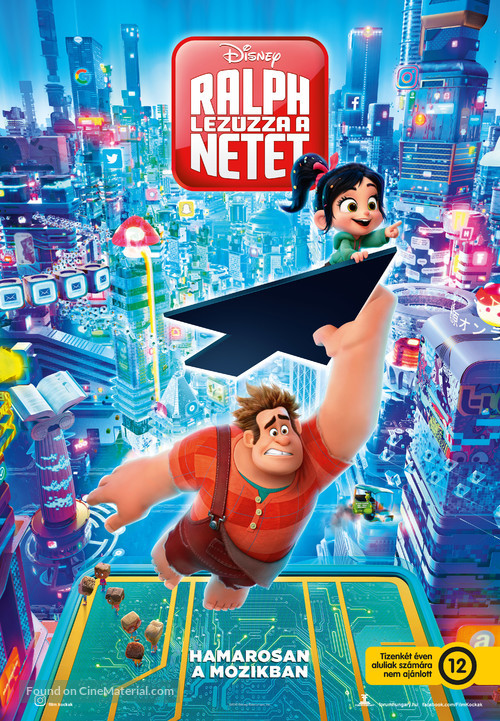 Ralph Breaks the Internet - Hungarian Movie Poster