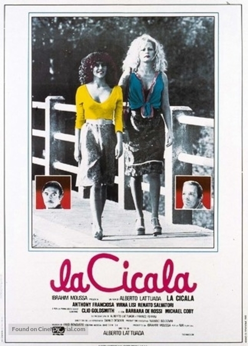 La cicala - Italian Movie Poster