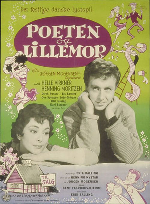 Poeten og Lillemor - Danish Movie Poster