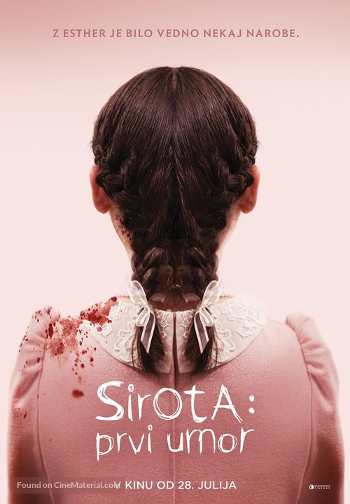 Orphan: First Kill - Slovenian Movie Poster