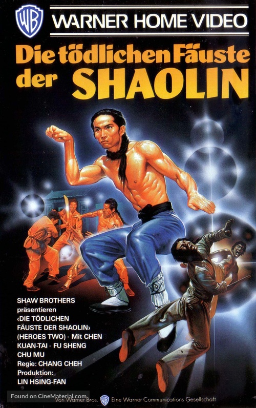 Fang Shiyu yu Hong Xiguan - German VHS movie cover