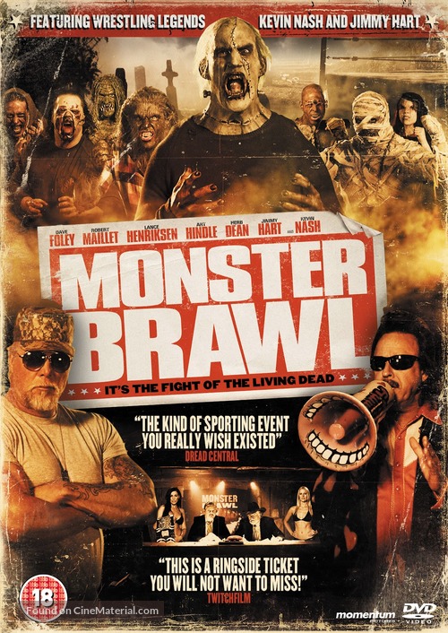 Monster Brawl - British Movie Cover