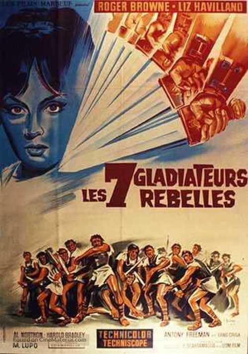 Sette contro tutti - French Movie Poster