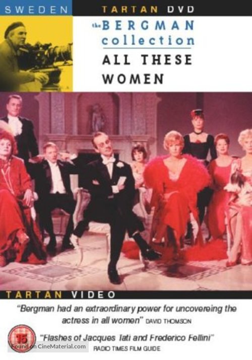 F&ouml;r att inte tala om alla dessa kvinnor - British DVD movie cover