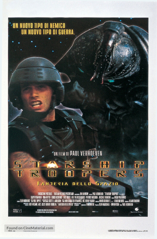 Starship Troopers - Italian Movie Poster