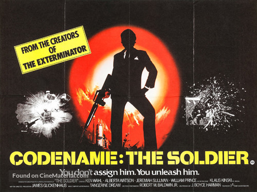 The Soldier - British Movie Poster