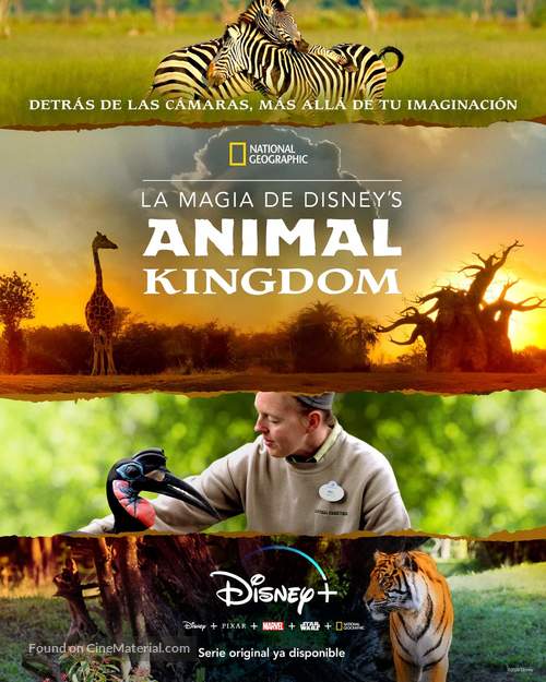 &quot;Magic of Disney&#039;s Animal Kingdom&quot; - Spanish Movie Poster