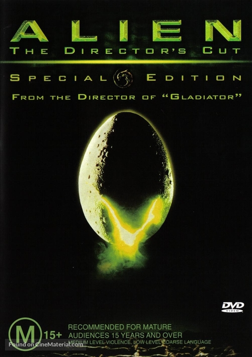 Alien - Australian DVD movie cover