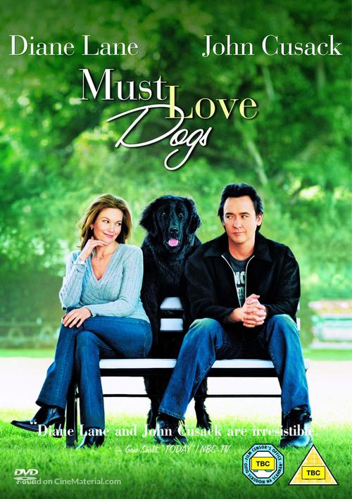 Must Love Dogs - British DVD movie cover