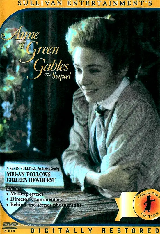 Anne of Green Gables (1985) dvd movie cover