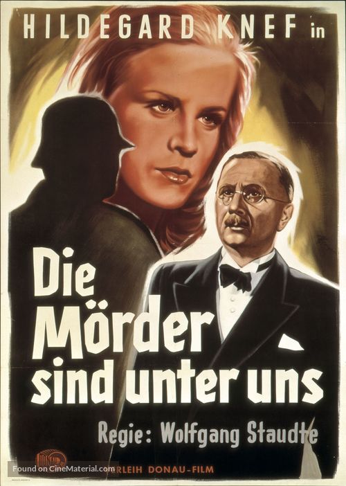 Die M&ouml;rder sind unter uns - German Movie Poster