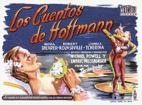 The Tales of Hoffmann - Spanish Movie Poster