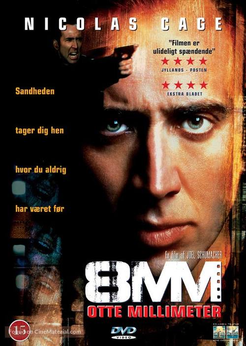 8mm - Danish DVD movie cover