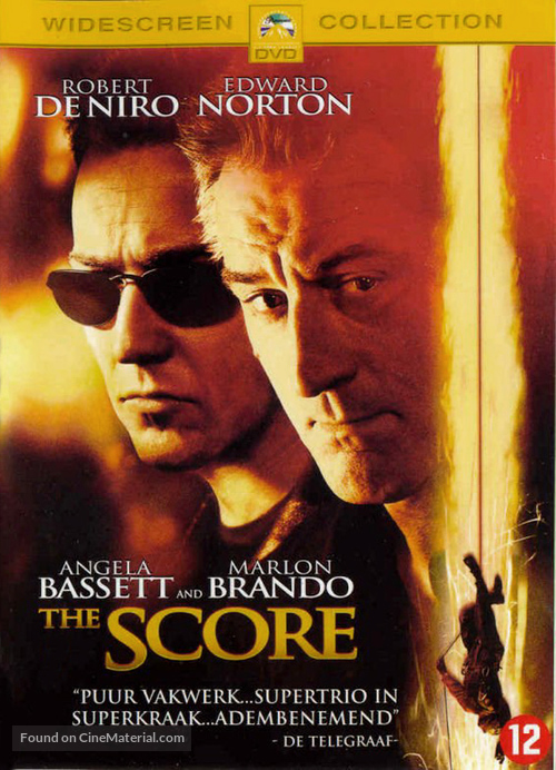 The Score - Dutch DVD movie cover